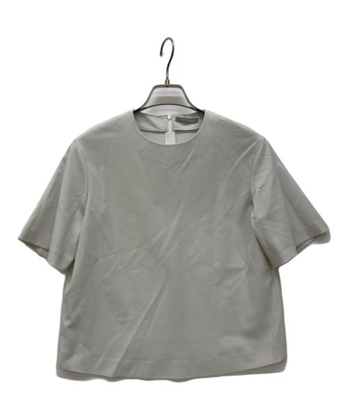 theory luxe（セオリーリュクス）theory luxe (セオリーリュクス) ラッフルブラウス グレー サイズ:32の古着・服飾アイテム