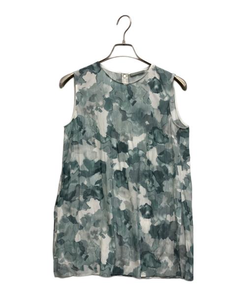 theory luxe（セオリーリュクス）theory luxe (セオリーリュクス) ノースリーブブラウス グリーン サイズ:38の古着・服飾アイテム