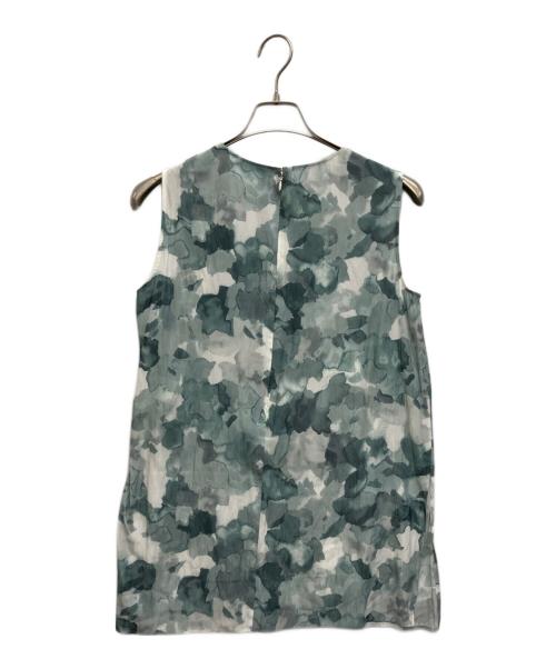 theory luxe（セオリーリュクス）theory luxe (セオリーリュクス) ノースリーブブラウス グリーン サイズ:38の古着・服飾アイテム