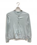 theory luxeセオリーリュクス）の古着「WASHABLE SILK CYNTHIA　シルク混カーディガン」｜ブルー
