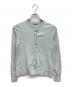 theory luxe（セオリーリュクス）の古着「WASHABLE SILK CYNTHIA　シルク混カーディガン」｜ブルー