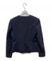 theory luxe (セオリーリュクス) ノーカラージャケット COSIMO ADANEL ネイビー サイズ:36：7000円