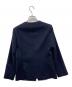 ANAYI (アナイ) オックスストレッチノーカラージャケット ネイビー サイズ:36：8000円
