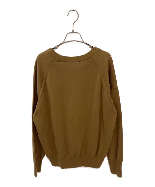 L'appartement（アパルトモン）L'appartement (アパルトモン) BASIC KNIT V PULLOVER キャメル サイズ:FREEの古着・服飾アイテム