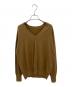 L'appartement（アパルトモン）の古着「BASIC KNIT V PULLOVER」｜キャメル