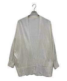 MUSE de Deuxieme Classe（ミューズ ドゥーズィエム クラス）の古着「Shake code ショートカーディガン」｜ホワイト