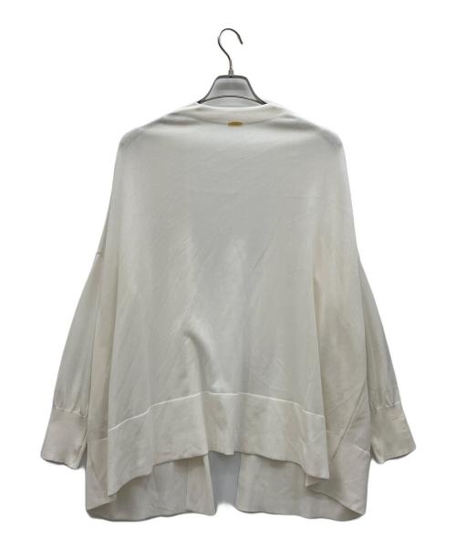 MUSE de Deuxieme Classe（ミューズ ドゥーズィエム クラス）MUSE de Deuxieme Classe (ミューズ ドゥーズィエム クラス) Shake code ショートカーディガン ホワイト サイズ:無しの古着・服飾アイテム