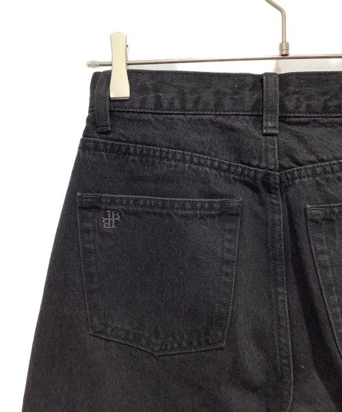 Lily Brown（リリーブラウン）Lily Brown (リリーブラウン) CANDY STOCK ビジューデニムパンツ ブラックの古着・服飾アイテム