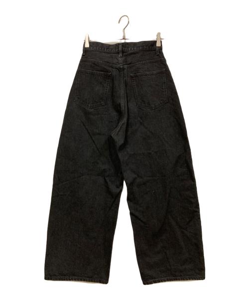 ETRE TOKYO（エトレトウキョウ）ETRE TOKYO (エトレトウキョウ) ボリュームローウエストデニム ブラック サイズ:Sの古着・服飾アイテム