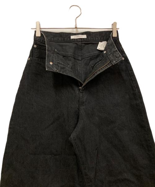 ETRE TOKYO（エトレトウキョウ）ETRE TOKYO (エトレトウキョウ) ボリュームローウエストデニム ブラック サイズ:Sの古着・服飾アイテム