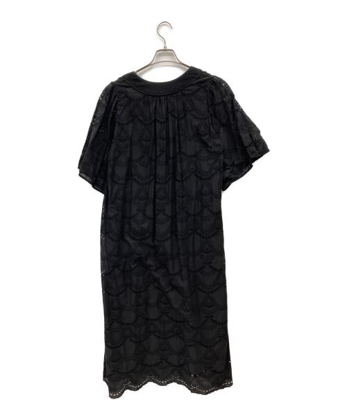 ne quittez pas（ヌキテパ）ne quittez pas (ヌキテパ) COTTON VOILE DOT HEMLA ブラック サイズ:Freeの古着・服飾アイテム