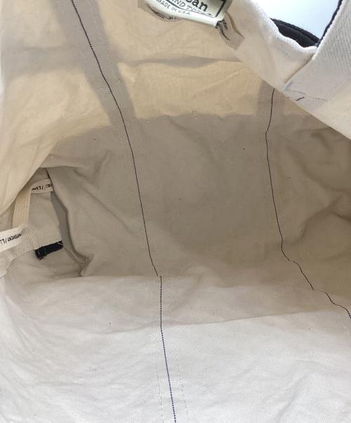L.L.Bean（エルエルビーン）L.L.Bean (エルエルビーン) REMI RELIEF (レミレリーフ) CANVAS Large Tote ベージュ×ネイビーの古着・服飾アイテム