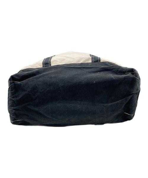 L.L.Bean（エルエルビーン）L.L.Bean (エルエルビーン) REMI RELIEF (レミレリーフ) CANVAS Large Tote ベージュ×ネイビーの古着・服飾アイテム