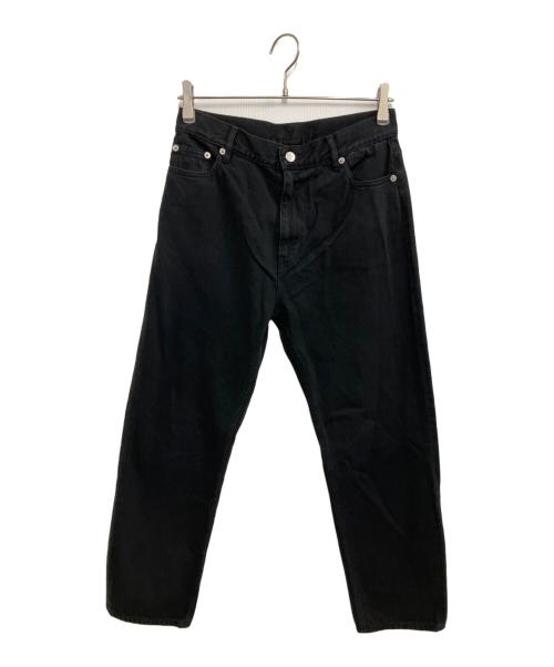 ok.soon（オクスン）ok.soon (オクスン) カラーデニムパンツ ブラック サイズ:3の古着・服飾アイテム