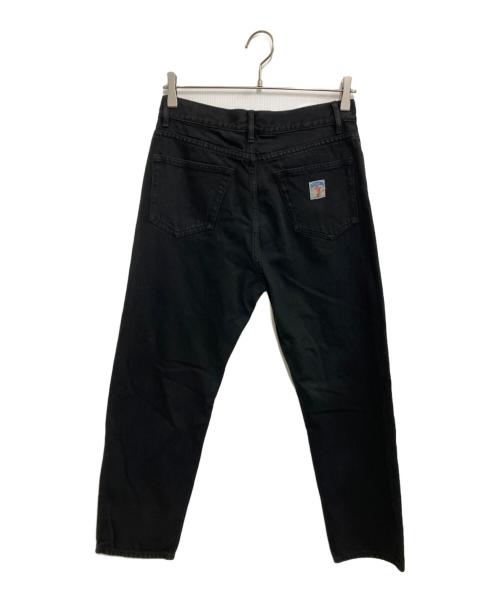 ok.soon（オクスン）ok.soon (オクスン) カラーデニムパンツ ブラック サイズ:3の古着・服飾アイテム