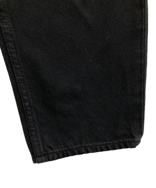 ok.soon（オクスン）ok.soon (オクスン) カラーデニムパンツ ブラック サイズ:3の古着・服飾アイテム
