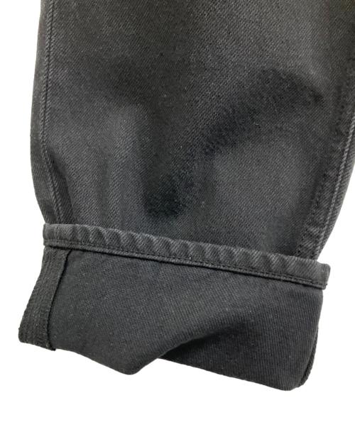 ok.soon（オクスン）ok.soon (オクスン) カラーデニムパンツ ブラック サイズ:3の古着・服飾アイテム