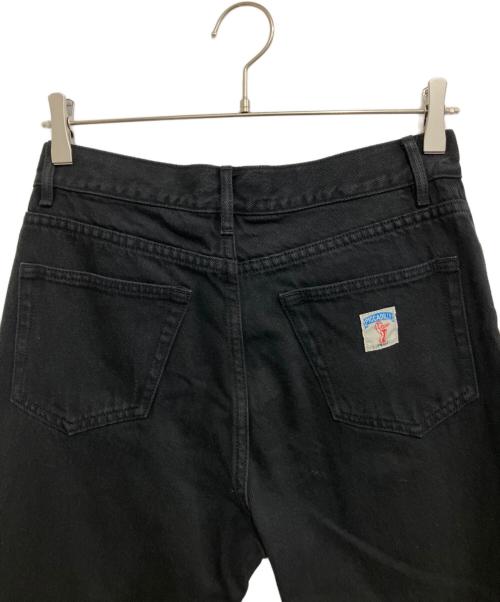 ok.soon（オクスン）ok.soon (オクスン) カラーデニムパンツ ブラック サイズ:3の古着・服飾アイテム