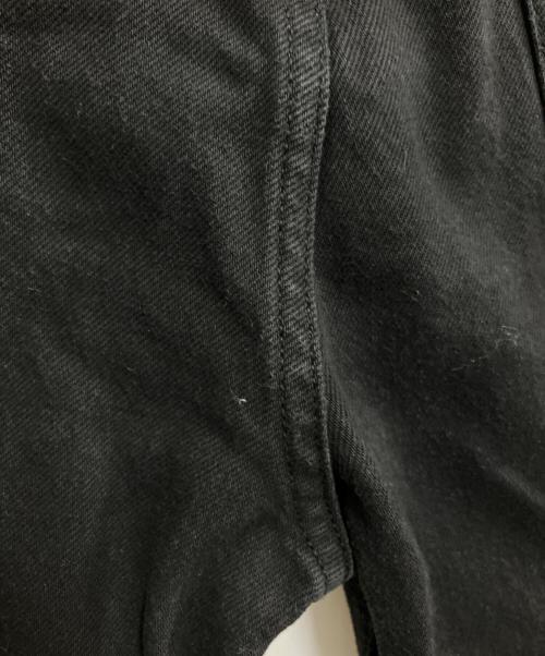 ok.soon（オクスン）ok.soon (オクスン) カラーデニムパンツ ブラック サイズ:3の古着・服飾アイテム