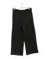 ok.soon（オクスン）の古着「monotone tweed wide pants」｜ブラック