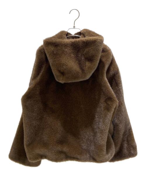 DEUXIEME CLASSE（ドゥーズィエム クラス）DEUXIEME CLASSE (ドゥーズィエム クラス) MY WHITE BROWN ブルゾン ブラウン サイズ:Uの古着・服飾アイテム