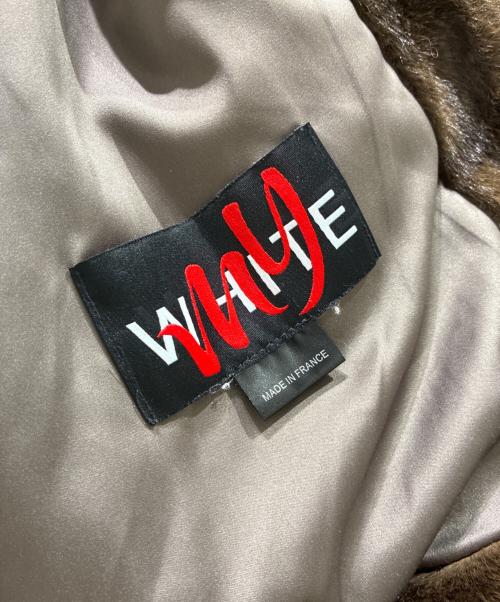 DEUXIEME CLASSE（ドゥーズィエム クラス）DEUXIEME CLASSE (ドゥーズィエム クラス) MY WHITE BROWN ブルゾン ブラウン サイズ:Uの古着・服飾アイテム