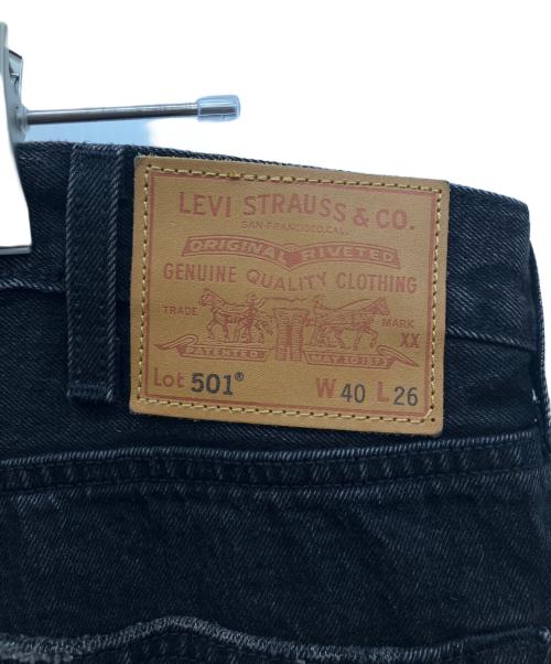 LEVI'S PReMIUM（リーバイス プレミアム）LEVI'S PReMIUM (リーバイスプレミアム) EDIFICE (エディフィス) 30th別注501デニムパンツ ブラック サイズ:40の古着・服飾アイテム