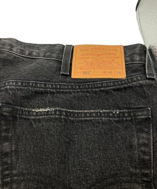 LEVI'S PReMIUM（リーバイス プレミアム）LEVI'S PReMIUM (リーバイスプレミアム) EDIFICE (エディフィス) 30th別注501デニムパンツ ブラック サイズ:40の古着・服飾アイテム