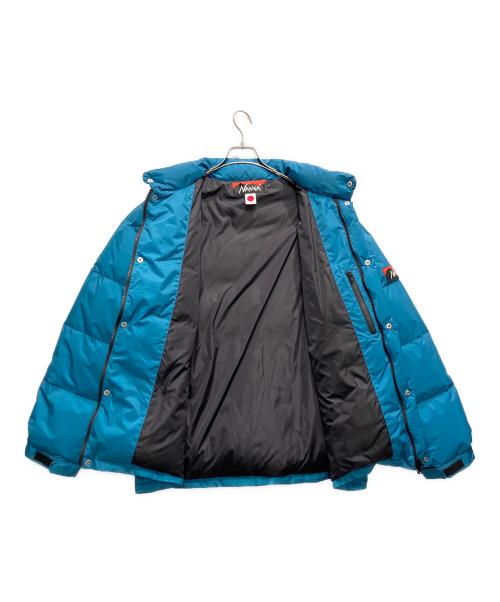 NANGA（ナンガ）NANGA (ナンガ) beaver (ビーバー) ダウンジャケット ブルー サイズ:Lの古着・服飾アイテム