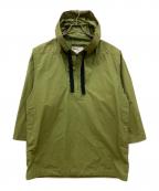 MHLエムエイチエル）の古着「ワックスドコットン アノラックパーカー」｜オリーブ