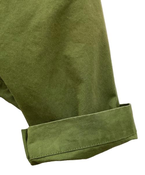 MHL（エムエイチエル）MHL (エムエイチエル) ワックスドコットン アノラックパーカー オリーブ サイズ:Mの古着・服飾アイテム