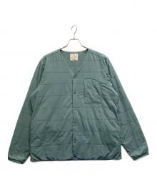Snow peak（スノーピーク）の古着「Flexible Insulated Cardigan」｜グリーン