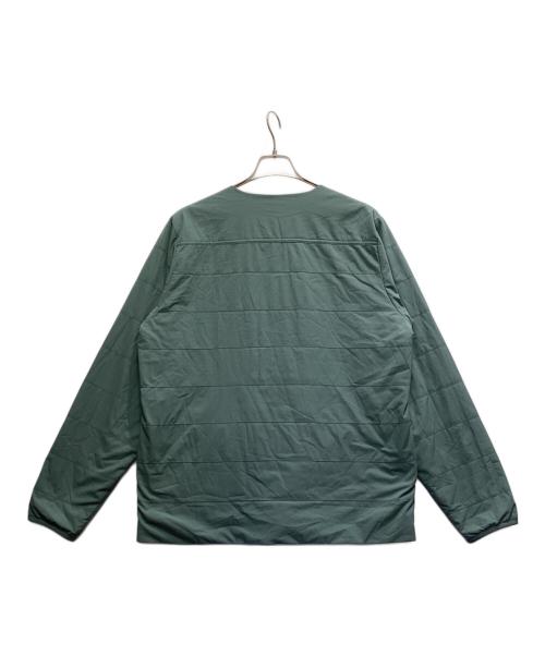 Snow peak（スノーピーク）Snow peak (スノーピーク) Flexible Insulated Cardigan グリーン サイズ:XLの古着・服飾アイテム
