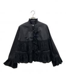 dahl'ia（ダリア）の古着「FRILL ブラウス」｜ブラック