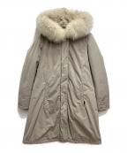 WOOLRICH×IENAウールリッチ×イエナ）の古着「BOW BRIDGE ダウンコート」｜ベージュ