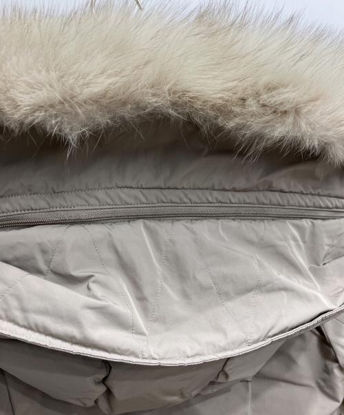 WOOLRICH（ウールリッチ）WOOLRICH (ウールリッチ) IENA (イエナ) BOW BRIDGE ダウンコート ベージュ サイズ:Sの古着・服飾アイテム