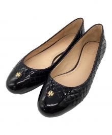 TORY BURCH（トリーバーチ）の古着「バレエパンプス」｜ブラック