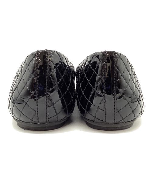 TORY BURCH（トリーバーチ）TORY BURCH (トリーバーチ) バレエパンプス ブラック サイズ:7　1/2の古着・服飾アイテム