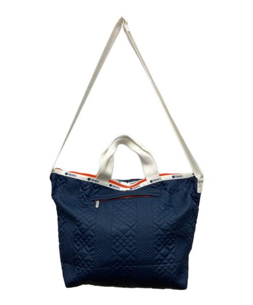 LeSportsac（レスポートサック）LeSportsac (レスポートサック) DELUXE EASY CARRY TOTE ネイビーの古着・服飾アイテム
