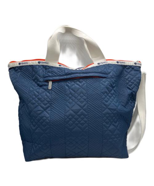 LeSportsac（レスポートサック）LeSportsac (レスポートサック) DELUXE EASY CARRY TOTE ネイビーの古着・服飾アイテム
