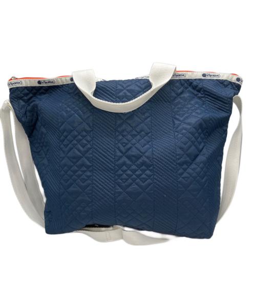 LeSportsac（レスポートサック）LeSportsac (レスポートサック) DELUXE EASY CARRY TOTE ネイビーの古着・服飾アイテム