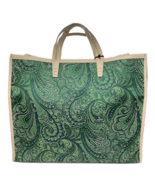 A VACATION（ア ヴァケーション）A VACATION (ア ヴァケーション) TANK PAISLEY グリーン サイズ:下記参照の古着・服飾アイテム