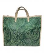 A VACATIONア ヴァケーション）の古着「TANK PAISLEY」｜グリーン