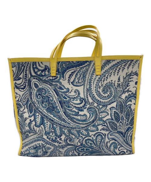 A VACATION（ア ヴァケーション）A VACATION (ア ヴァケーション) TANK PAISLEY ブルーの古着・服飾アイテム