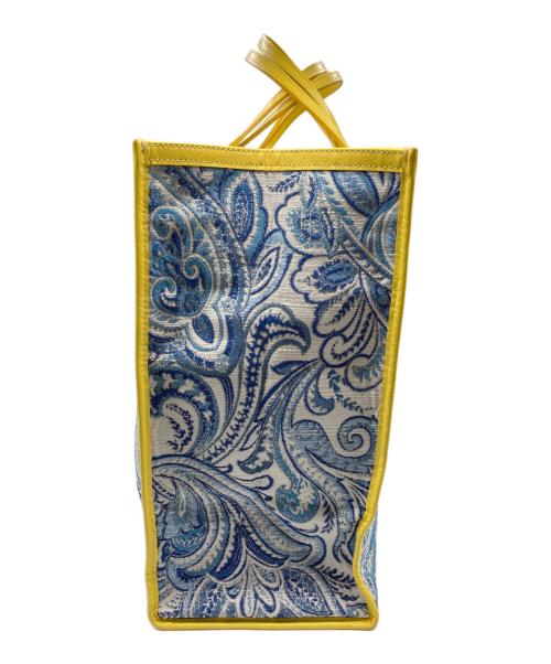 A VACATION（ア ヴァケーション）A VACATION (ア ヴァケーション) TANK PAISLEY ブルーの古着・服飾アイテム