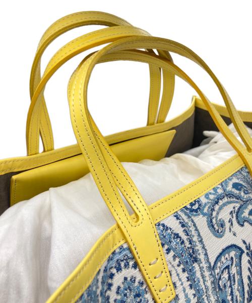 A VACATION（ア ヴァケーション）A VACATION (ア ヴァケーション) TANK PAISLEY ブルーの古着・服飾アイテム