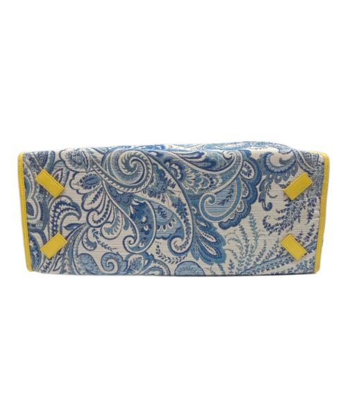 A VACATION（ア ヴァケーション）A VACATION (ア ヴァケーション) TANK PAISLEY ブルーの古着・服飾アイテム