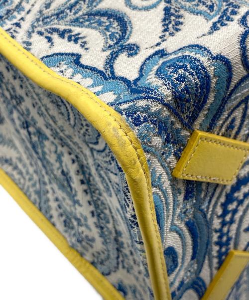 A VACATION（ア ヴァケーション）A VACATION (ア ヴァケーション) TANK PAISLEY ブルーの古着・服飾アイテム