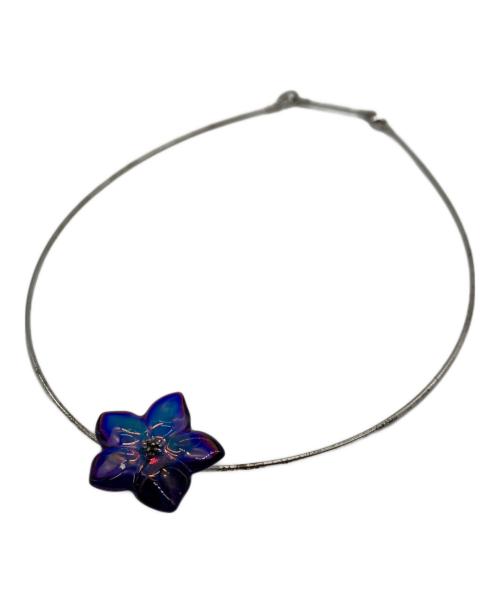 Baccarat（バカラ）Baccarat (バカラ) イリゼブロッサムチョーカー パープルの古着・服飾アイテム