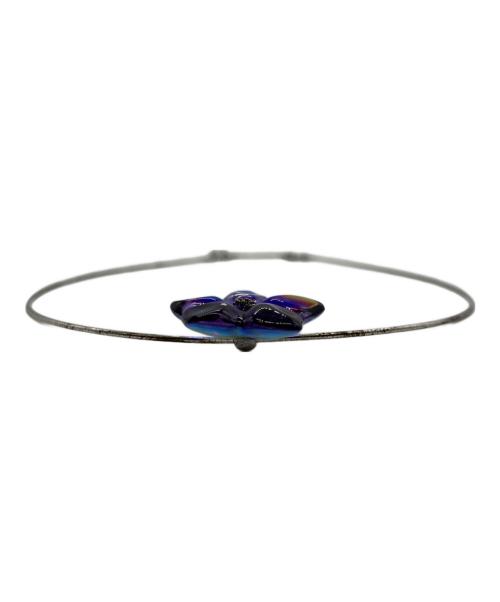 Baccarat（バカラ）Baccarat (バカラ) イリゼブロッサムチョーカー パープルの古着・服飾アイテム